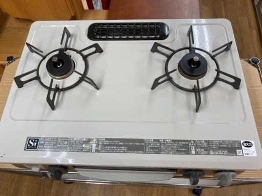 I606 ★ Rinnai LPガステーブル ★ 水無し片面焼きグリル ! ⭐クリーニング済