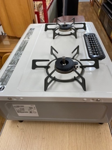 I606 ★ Rinnai LPガステーブル ★ 水無し片面焼きグリル ! ⭐クリーニング済