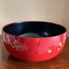 塗り鉢　フルーツ入れに