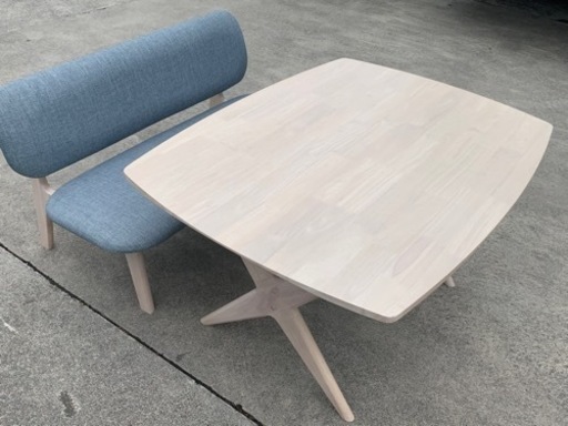 ニトリ ダイニングテーブル＆ベンチ◇RILAXシリーズ◇幅120cm