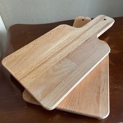 IKEA 木製まな板？トレイ？　２個