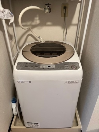 【売ります】中古シャープ洗濯機9kg