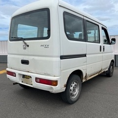 🔚売約済み！ホンダ　アクティバン　黒ナンバー　車検ちょっと付き！！の画像