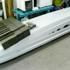 CAR MATE RV-INNO ルーフボックス BR462 全長約235ｃｍ サポートブロック付き 鍵×2 イノー 札幌市手稲区