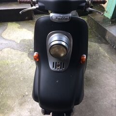 ホンダジュリオ、マットブラック！おしゃれ