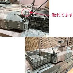 ジャンク タミヤ 陸上自衛隊 10式戦車 1/16 ビッグタンクシリーズ No.9 ディスプレイモデル 模型 破損有り ☆ 札幌市白石区 白石店 の画像