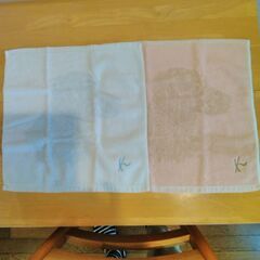 【値下げ】★ キタムラ・Paul Stuart★ ☆ウォッシュ(ハンド)タオル 「訳あり３枚組」の画像