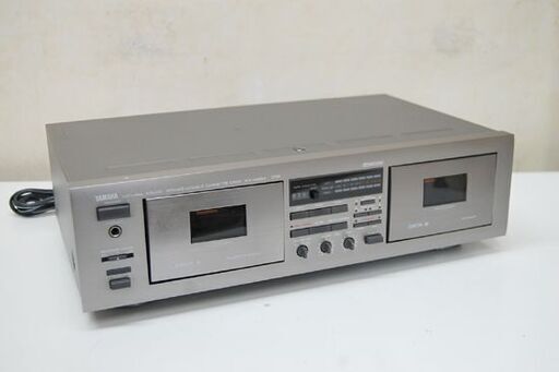 YAMAHA ダブルカセットデッキ KX-W262 RS 動作確認済み 元箱・説明書付き ヤマハ オーディオ 札幌市 清田区 平岡
