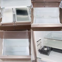 中古 冷蔵庫 フレンチ6ドア 525L ファン式 切れちゃう瞬冷凍 訳あり特価 三菱 MR-WX53Y-P ガラスドア EE3732 中古 冷蔵庫 フレンチ6ドア 525L ファン式 切れちゃう瞬冷凍 訳