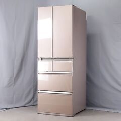 中古 冷蔵庫 フレンチ6ドア 525L ファン式 切れちゃう瞬冷凍 訳あり特価 三菱 MR-WX53Y-P ガラスドア EE3732 中古 冷蔵庫 フレンチ6ドア 525L ファン式 切れちゃう瞬冷凍 訳