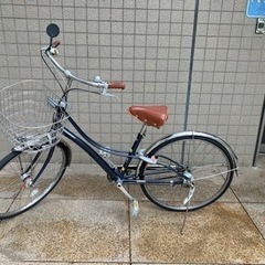 【受け渡す方が決まりました】【無料】ママチャリ　ブリヂストン　自転車