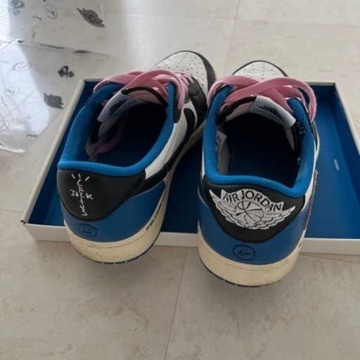 Travis Scott × Fragment × Nike Air Jordan 1 Low