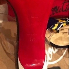 ♡美品！クリスチャン ルブタン リボン付きサンダル♡の画像