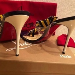 ♡美品！クリスチャン ルブタン リボン付きサンダル♡の画像