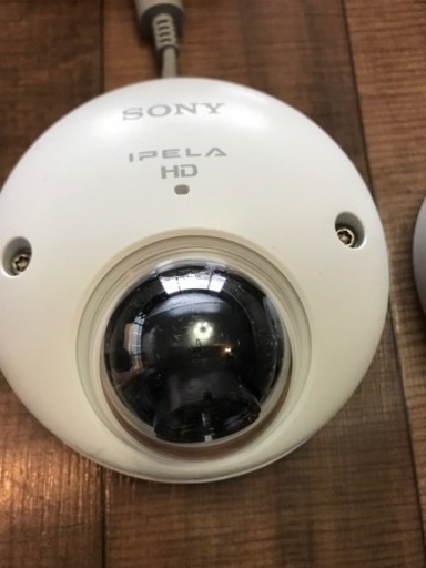 防犯カメラ　Sony ipela 4台　ネットワークカメラ