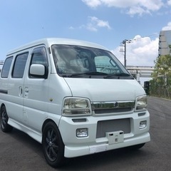 H 17エブリィワゴン　スポーツ　黒ナンバー軽貨物