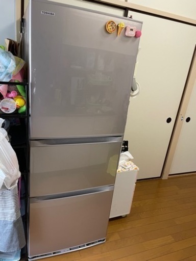 TOSHIBA冷蔵庫　自動製氷器付き