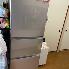 TOSHIBA冷蔵庫 自動製氷器付き