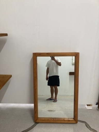 大きな鏡