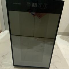 コンパクトなワインセラーです。