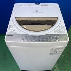 ⭐️TOSHIBA⭐️全自動洗濯機　2019年7kg 大阪市近郊配送無料