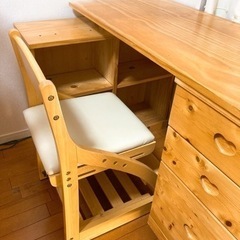 6月末まで　システムベッド　ベッドのみ　(お揃いの学習デスク、チェスト、本棚　椅子は別出品中)の画像