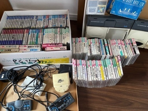 PCエンジン　写真アップしました。HUカード&CD 遊んでくれるゲーム好きの方　