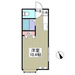 【賃貸】叶（１R）★初期費用２万円★上毛電鉄「西桐生」駅 徒歩5...