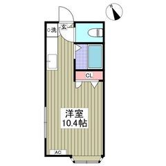 【賃貸】叶（ワンルーム）★初期費用2万円★上毛電鉄「西桐生」駅 ...