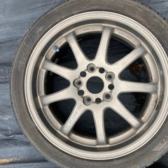 workホイール　2本　PCD114.3、 5穴の画像