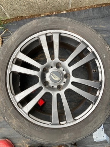 SCHNEICER 17インチホイール2本　PCD114.3. 7J 5穴