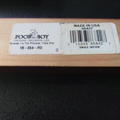 🍀POOR BOY　ウッドシェルフシッター　プリンセスver　2つセット🍀の画像