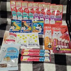 猫ちゃんのご飯＆おやつ いろいろセット(試供品含む)