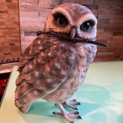 置き物　フクロウ