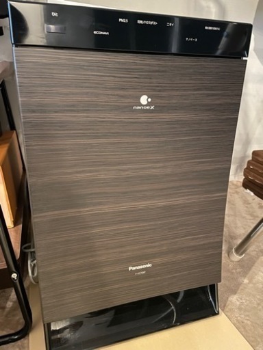 美品 パナソニック 加湿 空気清浄機 ナノイーX F-VC70XP ②