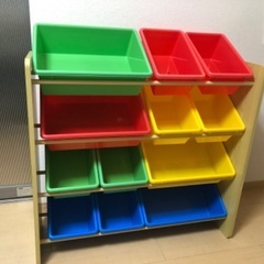 オーガナイザー 子供のおもちゃ箱