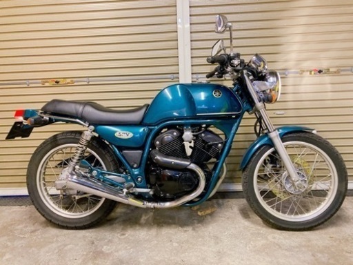 ヤマハ　SRV250 配送可能　支払いは現金or振り込みも可能　グリーン