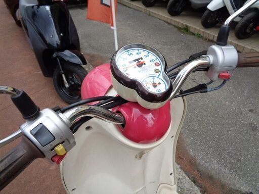NO.4313　ビーノ（ＶＩＮＯ）　水冷４サイクル　フューエルインジェクション車　ピンク＆ホワイト　☆彡