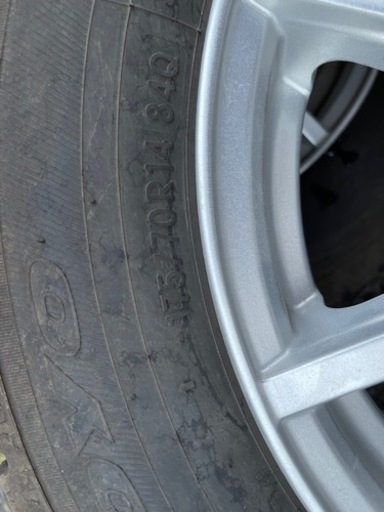 スタッドレス4本　ホイール込み　175/70R 14インチ