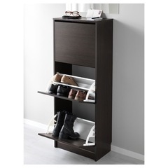 ★ますみん様お取引中【IKEA】下駄箱 靴収納用キャビネット ダ...