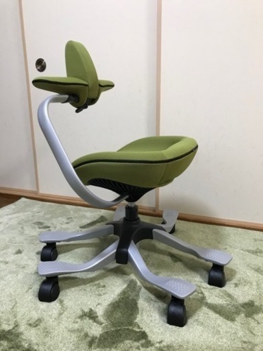 オフィスチェア　iPole5 モスグリーン　備品