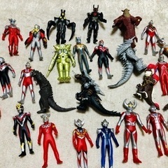 ウルトラマン　ソフビ（５体組み合わせ自由）