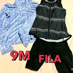 【値下げ】競泳水着&ラッシュガード　FILA　新品未使用