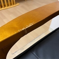 お値下げしました！　二人掛けソファ　黒　合皮の画像