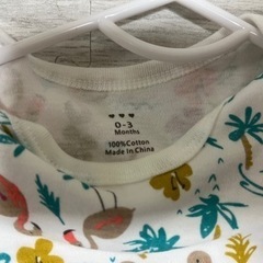 【美品】ベビー服　ボディスーツの画像
