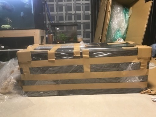 1200規格   新品4面ブラックアクリル水槽