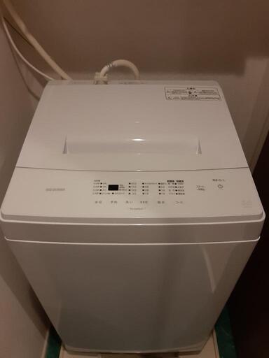 【値下げしました】[引き取りに来てくれる方限定]2021年製アイリスオーヤマ5.0kg洗濯機