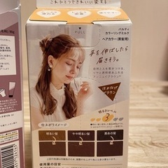 [新品　未開封] パルティ　ヘアカラー 2点セットの画像