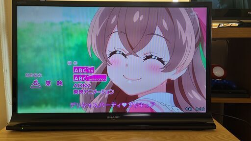sharpテレビ32インチ aquos LC-32J10