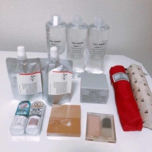 化粧品 もろもろ 折り畳み傘